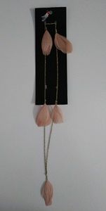 H& M Feather Necklace